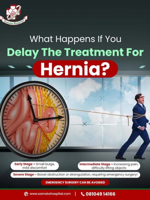 Ignoring a hernia can lead to big problems!