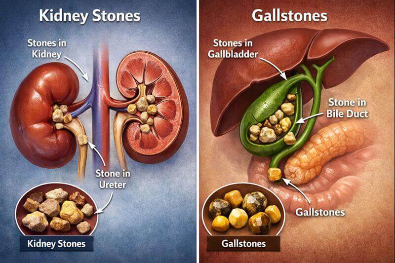 Kidney Stones and Gallstones
