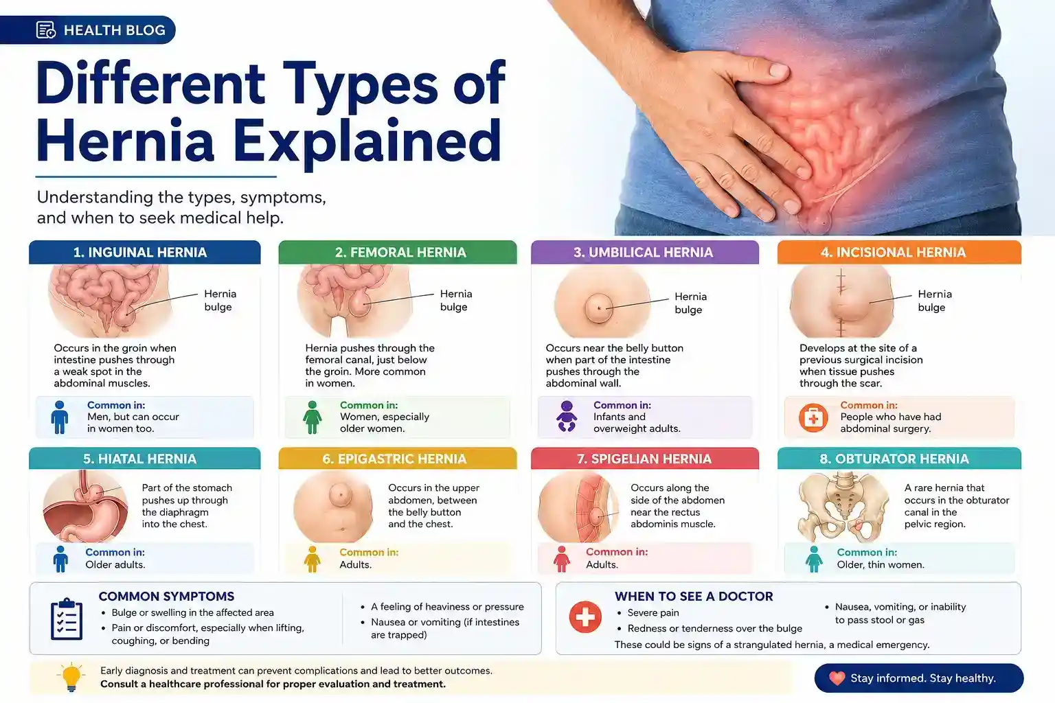Different Types of Hernia Explained