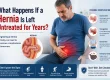 What happens if a hernia is ignored?