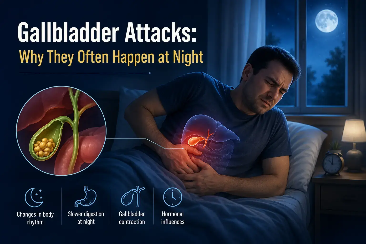 Gallbladder Attacks: Why They Often Happen at Night
